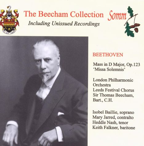 Ludwig van Beethoven (1770-1827): Missa Solemnis op.123, CD