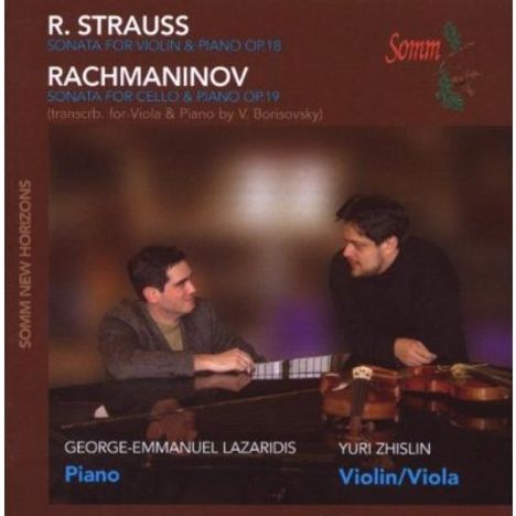 Sergej Rachmaninoff (1873-1943): Sonate für Cello &amp; Klavier op.19 (arr.für Violine &amp; Klavier), CD