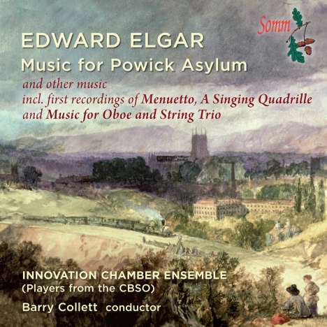 Edward Elgar (1857-1934): Kammermusik &amp; Tänze "Music for Powick Asylum", CD