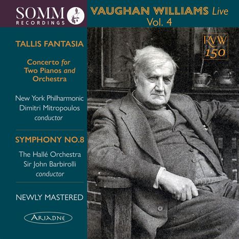 Ralph Vaughan Williams (1872-1958): Vaughan Williams Live Vol.4, CD