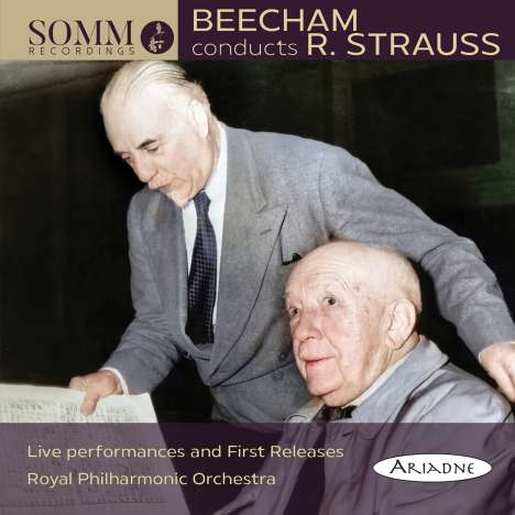 Thomas Beecham dirgiert Richard Strauss (Live Performances &amp; First Releases), CD