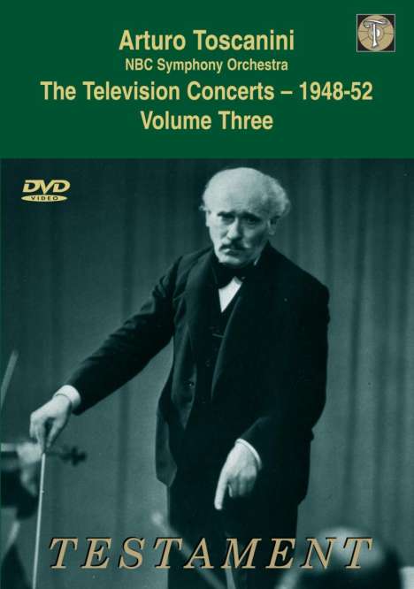 Arturo Toscanini - The Television Concerts 1948-52 Vol.3, DVD