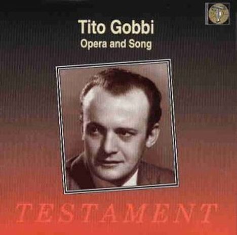 Tito Gobbi singt Arien & Lieder, CD