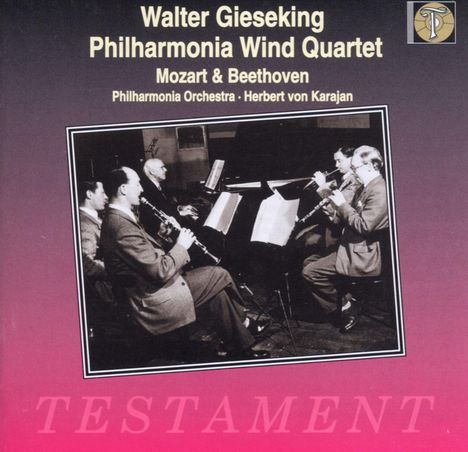 Walter Gieseking &amp; Philharmonia Wind Quintet, CD