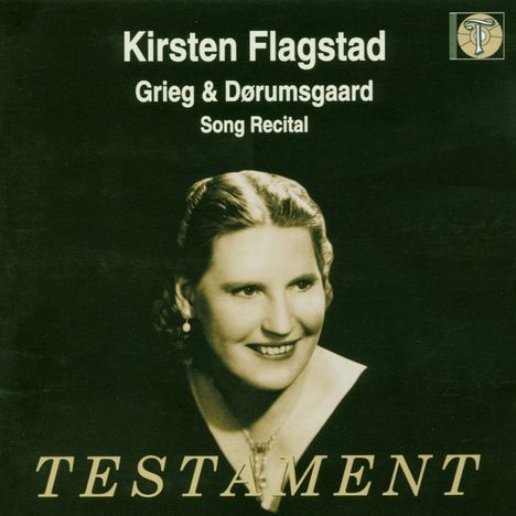 Kirsten Flagstad singt Grieg & Dorumsgaard, CD