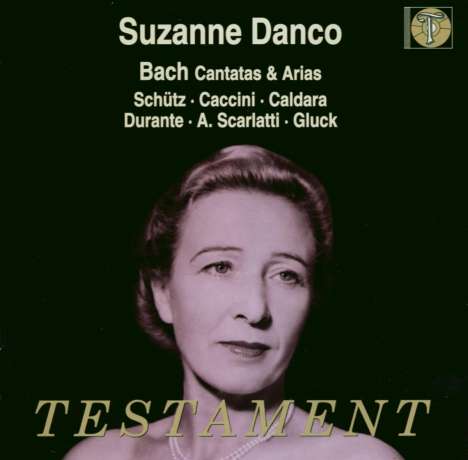 Suzanne Danco singt Arien &amp; Kantaten, CD