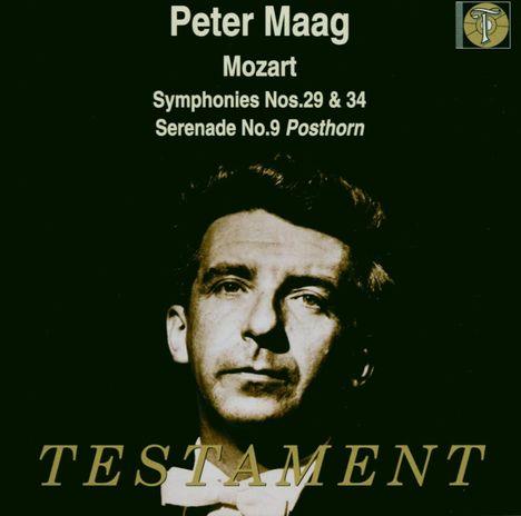 Wolfgang Amadeus Mozart (1756-1791): Symphonien Nr.29 & 34, CD