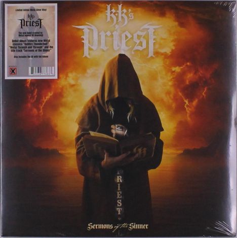 KK's Priest (K.K. Downing): Sermons Of The Sinner (Limited Edition) (Silver Vinyl), 1 LP und 1 CD