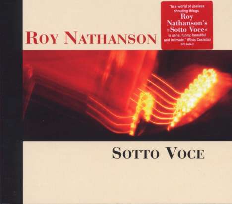 Roy Nathanson (geb. 1955): Sotto Voce, CD