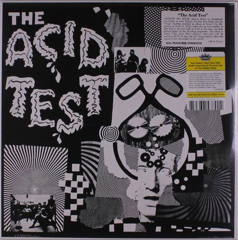 Ken Kesey: The Acid Test (Limited Edition) (Yellow Vinyl), LP