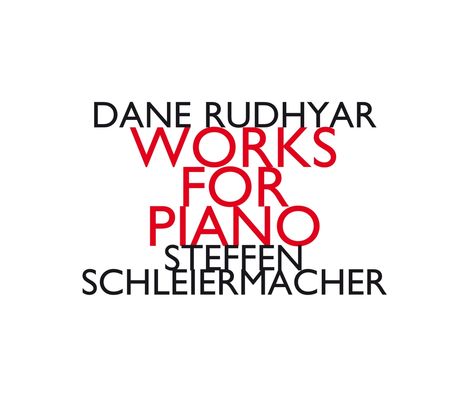 Dane Rudhyar (1895-1985): Klavierwerke, CD