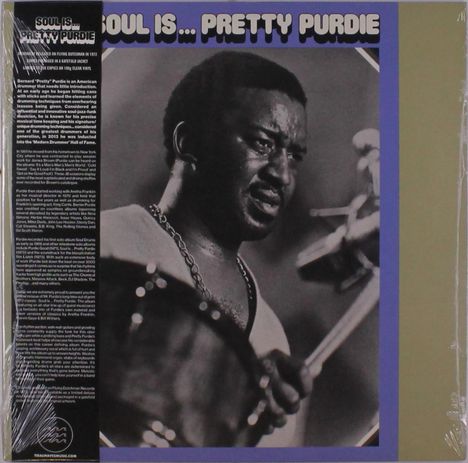 Bernard "Pretty" Purdie (geb. 1939): Soul Is... Pretty Purdie (180g) (Limited Edition) (Clear Vinyl), LP
