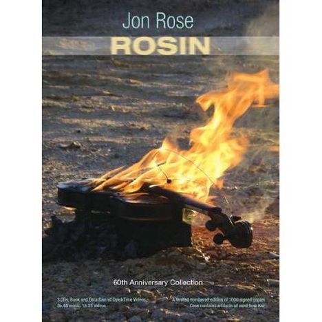 Jon Rose (geb. 1951): Rosin (Limited Edition) (3 CD + DVD), 3 CDs und 1 DVD