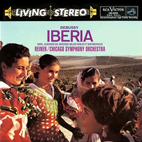 Claude Debussy (1862-1918): Iberia (200g), LP