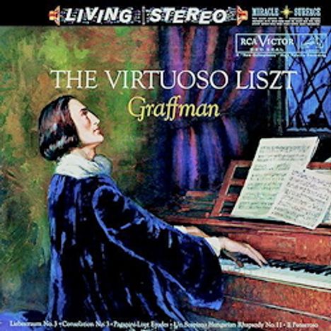 Franz Liszt (1811-1886): Klavierwerke "The Virtuoso Liszt" (200g/33 rpm), LP