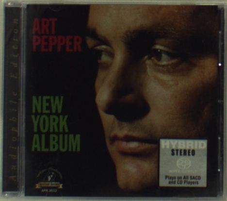 Art Pepper (1925-1982): New York Album, Super Audio CD