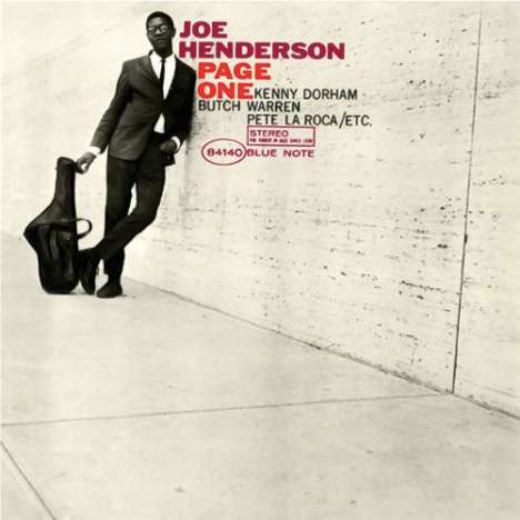 Joe Henderson (Tenor-Saxophon) (1937-2001): Page One, Super Audio CD