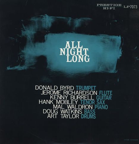 The Prestige All Stars: All Night Long (200g) (Limited-Edition), LP