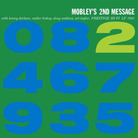 Hank Mobley (1930-1986): Mobley's 2nd Message (Hybrid-SACD), Super Audio CD