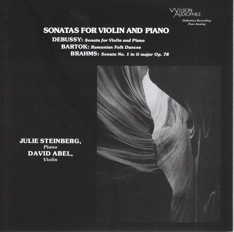 David Abel &amp; Julie Steinberg - Sonatas For Violine And Piano, Super Audio CD