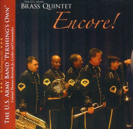The U.S. Army Brass Quintet - Encore!, CD