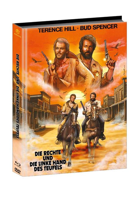 Die rechte und die linke Hand des Teufels (Blu-ray &amp; DVD im wattierten Mediabook), 1 Blu-ray Disc und 1 DVD