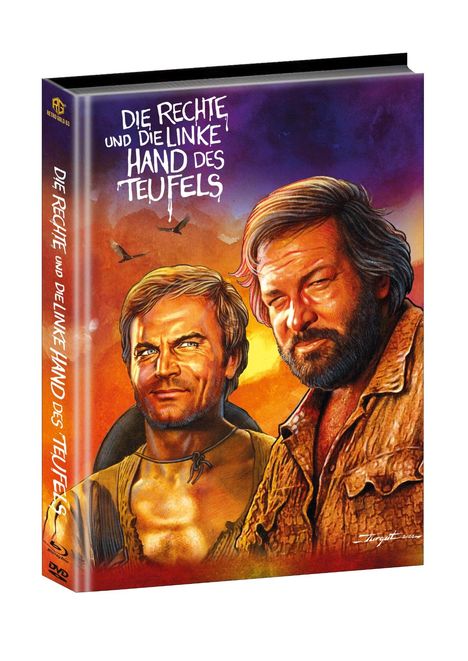 Die rechte und die linke Hand des Teufels (Blu-ray &amp; DVD im wattierten Mediabook), 1 Blu-ray Disc und 1 DVD