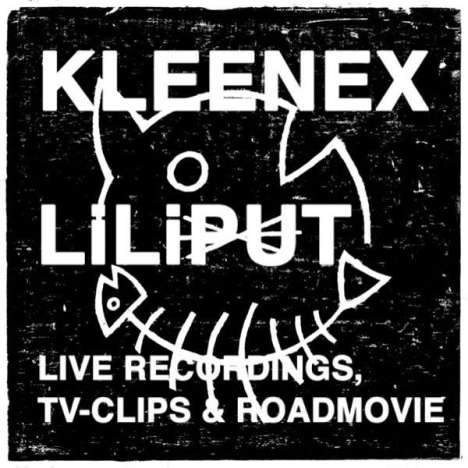 Kleenex / Liliput: Live Recordings,TV-Clips &amp; ..., 1 CD und 1 DVD