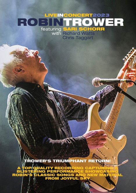 Robin Trower In Concert With Sari Schorr (UK Import), DVD