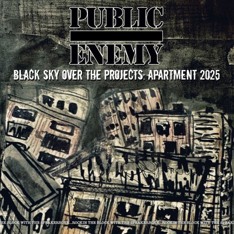 Public Enemy: Black Sky Over The Projects: Apartment 2025, CD