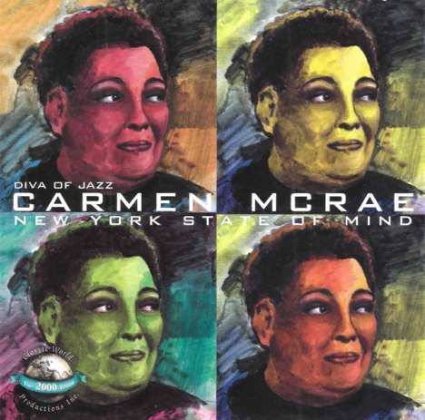 Carmen McRae (1920-1994): Diva Of Jazz: New York State Of Mind, CD