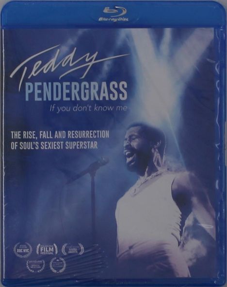 Teddy Pendergrass: If You Don't Know Me: The Rise, Fall And Resurrection Of Soul's Sexiest Superstar, Blu-ray Disc