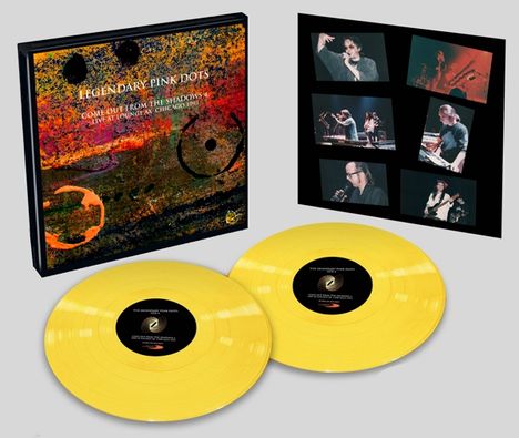 The Legendary Pink Dots: Live At Lounge Ax Chicago 1993 (Limited Numbered Edition) (Yellow Vinyl), 2 LPs