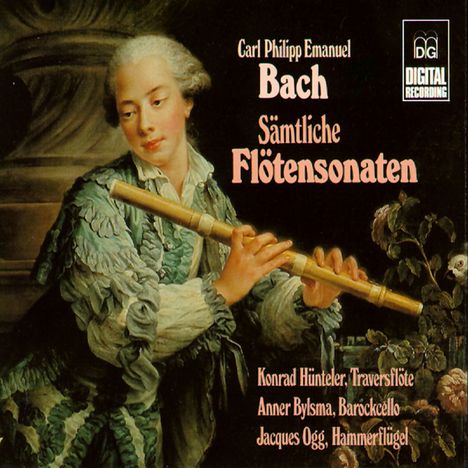 Carl Philipp Emanuel Bach (1714-1788): Sämtliche Flötensonaten Wq.123-134, 2 CDs