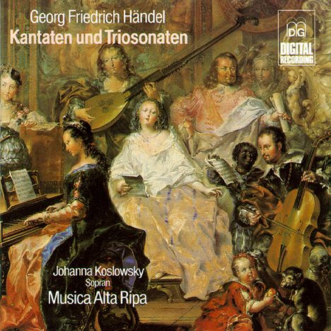 Georg Friedrich Händel (1685-1759): Kantaten, CD