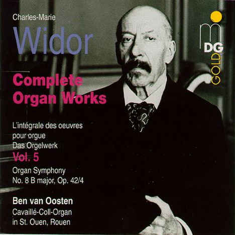 Charles-Marie Widor (1844-1937): Orgelsymphonie Nr.8, CD