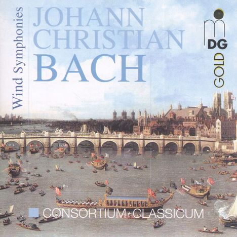 Johann Christian Bach (1735-1782): Bläsersymphonien Nr.1-6, CD