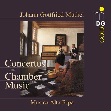 Johann Gottfried Müthel (1728-1788): Cembalokonzert B-Dur, 2 CDs