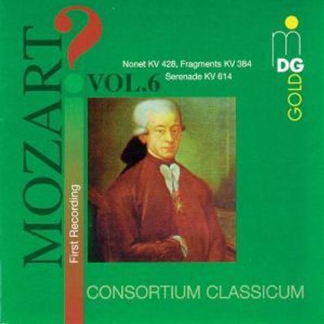 Wolfgang Amadeus Mozart (1756-1791): Nonett nach KV 428, CD