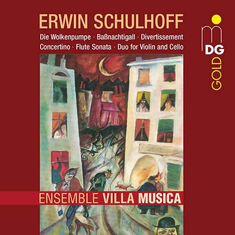 Erwin Schulhoff (1894-1942): Divertissement für Oboe,Klarinette,Fagott, CD