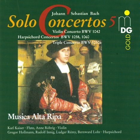 Johann Sebastian Bach (1685-1750): Cembalokonzerte BWV 1058 &amp; 1060, CD
