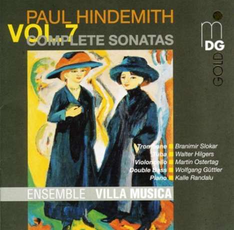 Paul Hindemith (1895-1963): Werke f.Cello &amp; Klavier, CD