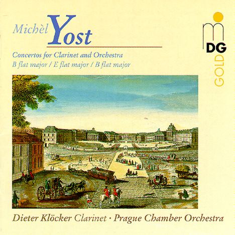 Michel Yost (1754-1786): Klarinettenkonzerte Nr.7-9,11, CD