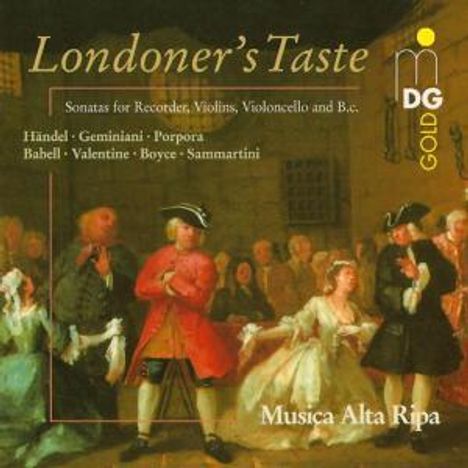 Musica Alta Ripa - Londoner's Taste, CD