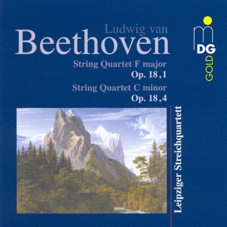 Ludwig van Beethoven (1770-1827): Streichquartette Nr.1 &amp; 4, CD