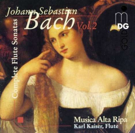 Johann Sebastian Bach (1685-1750): Sonaten &amp; Partita f.Traversflöte Vol.2, CD
