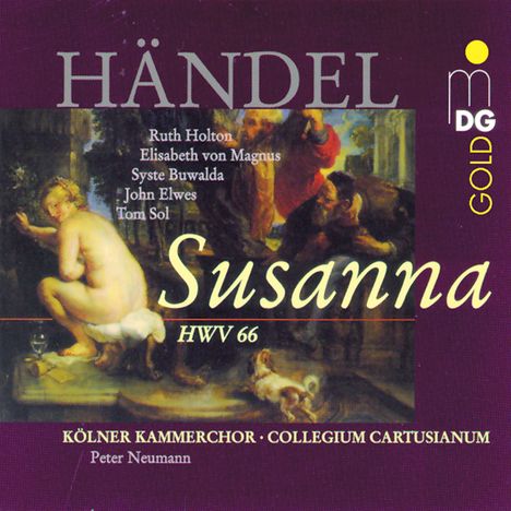 Georg Friedrich Händel (1685-1759): Susanna, 3 CDs