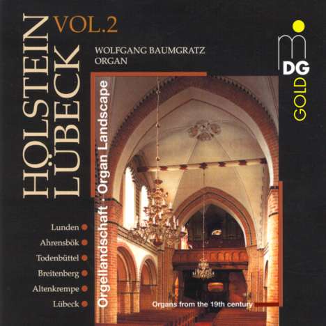 Orgellandschaft Holstein/Lübeck Vol.2, CD