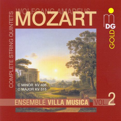 Wolfgang Amadeus Mozart (1756-1791): Sämtliche Streichquintette Vol.2, CD