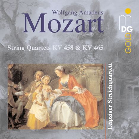 Wolfgang Amadeus Mozart (1756-1791): Streichquartette Nr.17 & 19, CD